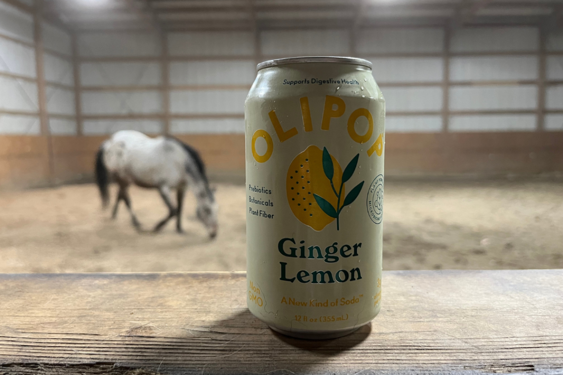 can of ginger lemon Olipop